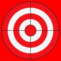 BullsEye Target Lazy DIY Halloween Costume Darts Shooting Santa Hat thumb 1