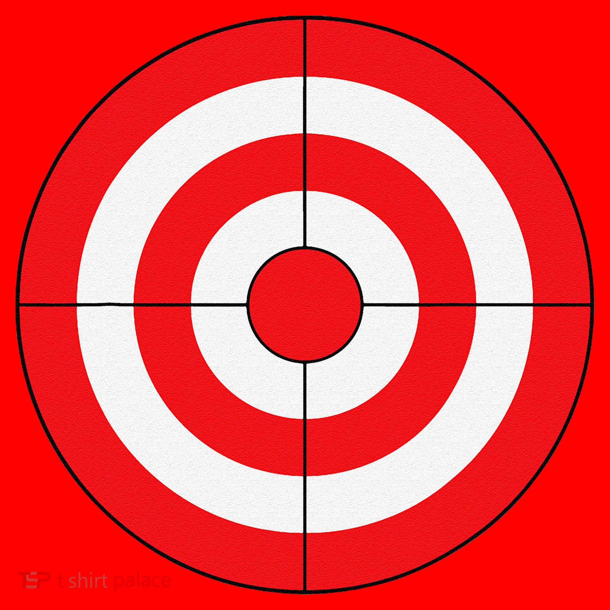 BullsEye Target Lazy DIY Halloween Costume Darts Shooting Santa Hat