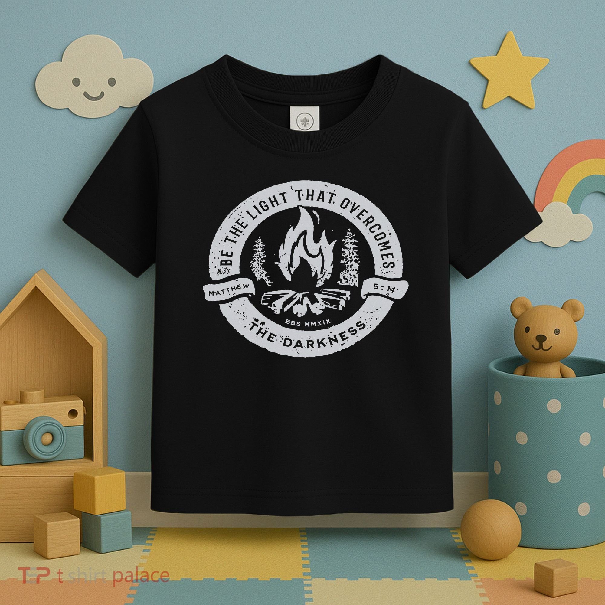 Be The Light That Overcomes The Darkness Toddler T-Shirt