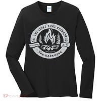 Be The Light That Overcomes The Darkness Women's Long Sleeve Shirt thumb 0