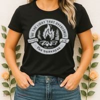 Be The Light That Overcomes The Darkness Women's T-Shirt thumb 2