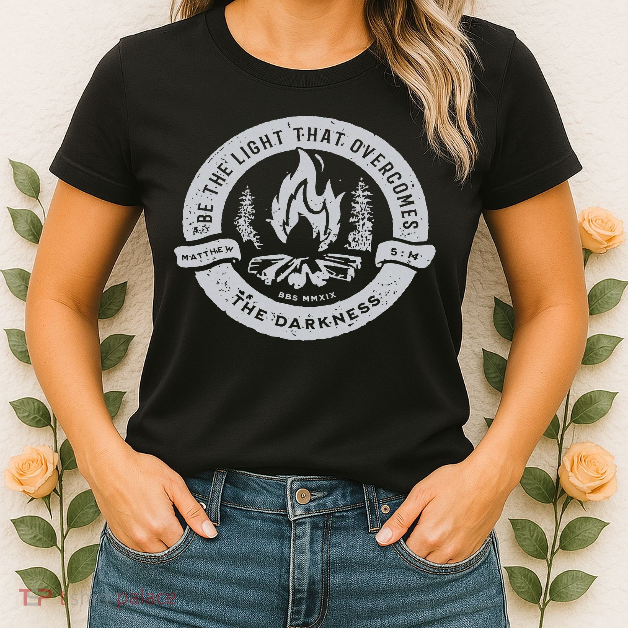 Be The Light That Overcomes The Darkness Women's T-Shirt