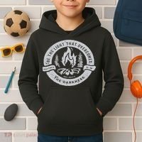 Be The Light That Overcomes The Darkness Kids Hoodie thumb 2