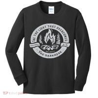 Be The Light That Overcomes The Darkness Kids Long Sleeve Shirt thumb 0