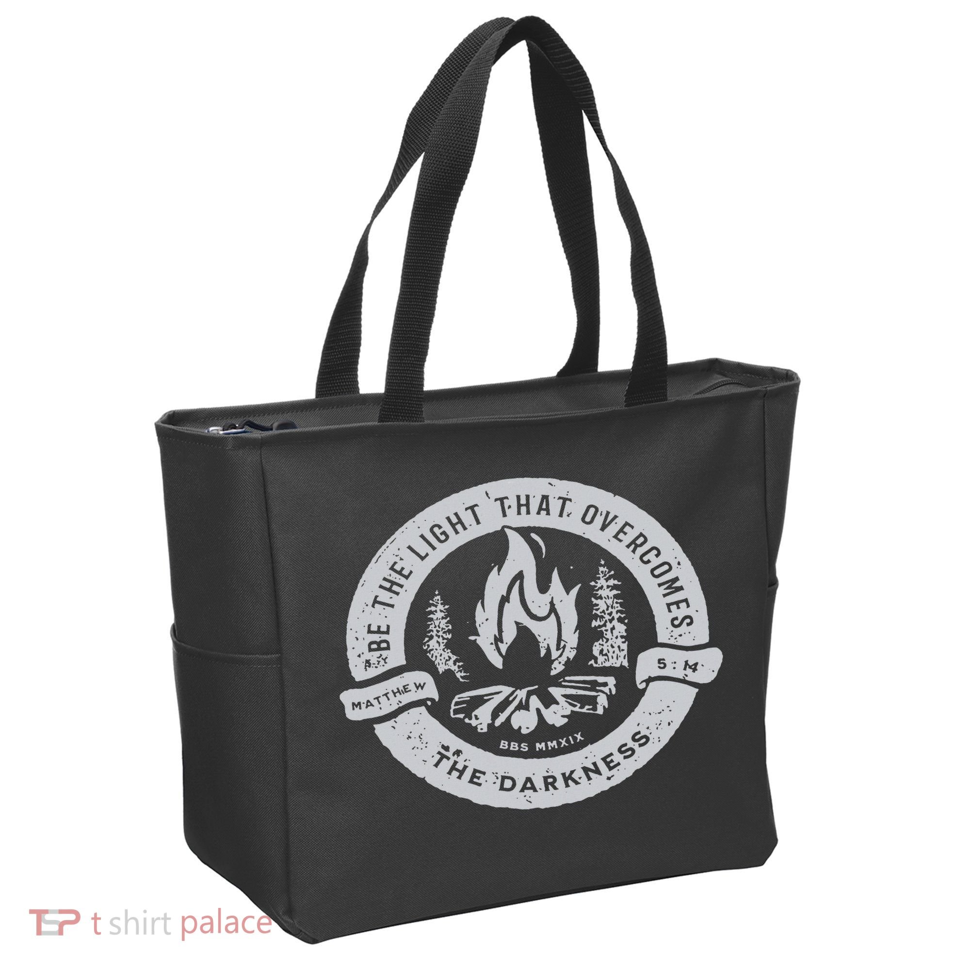 Be The Light That Overcomes The Darkness Tote Bag