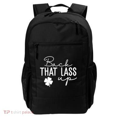 Back That Lass Up Funny St Patricks Day Offensive Backpack