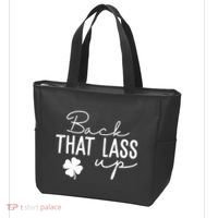 Back That Lass Up Funny St Patricks Day Offensive Tote Bag thumb 3