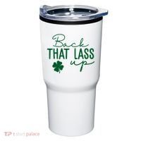 Back That Lass Up Funny St Patricks Day Offensive Tumbler thumb 0