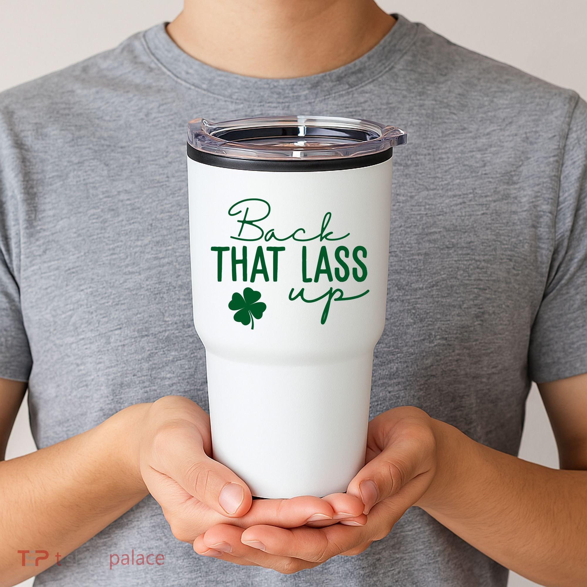 Back That Lass Up Funny St Patricks Day Offensive Tumbler