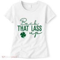 Back That Lass Up Funny St Patricks Day Offensive Women's T-Shirt thumb 0