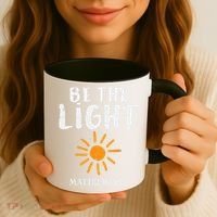 Be The Light Sun Matthew 514 Bible Christian Coffee Mug thumb 3
