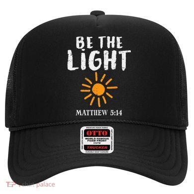 Be The Light Sun Matthew 514 Bible Christian Hat