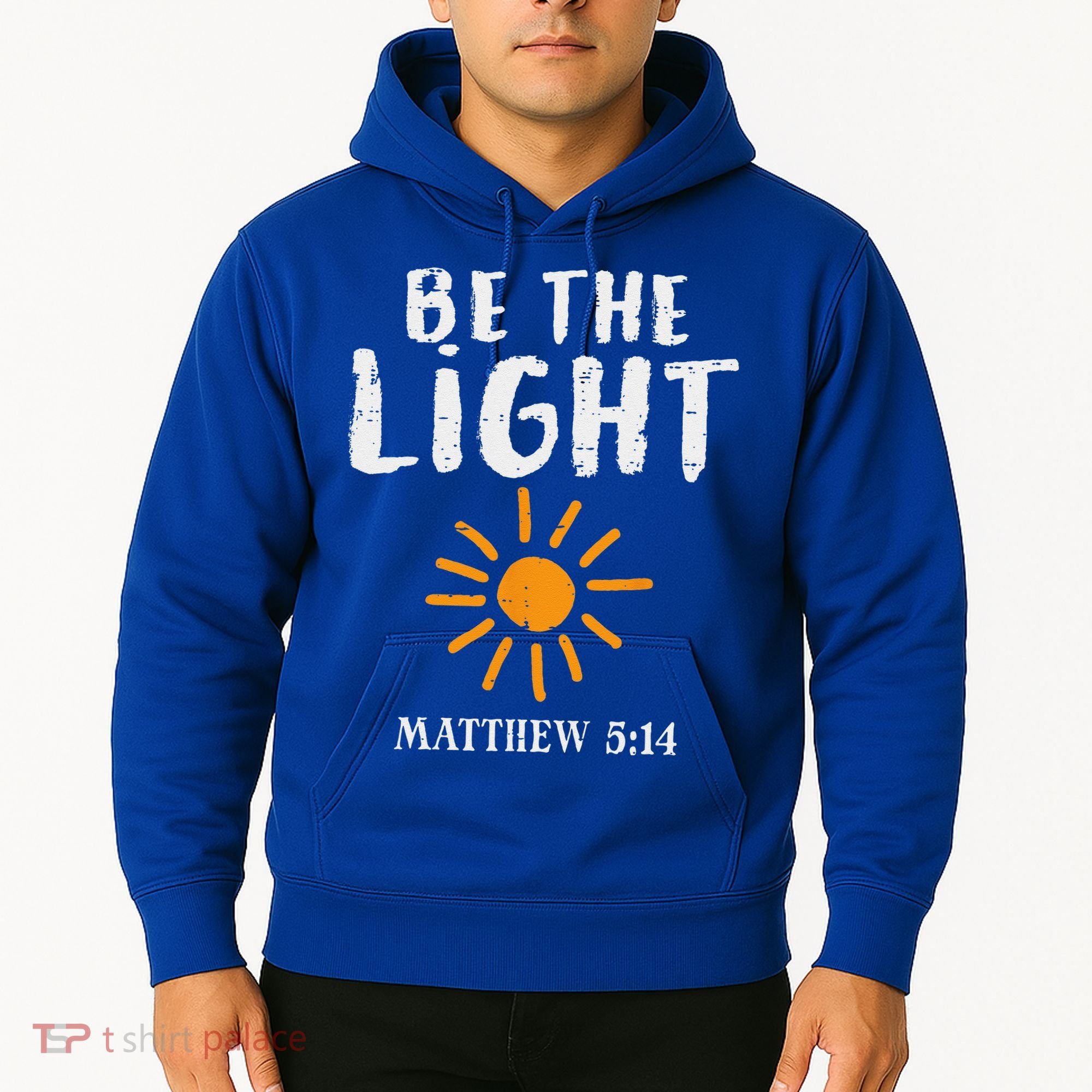 Be The Light Sun Matthew 514 Bible Christian Hoodie
