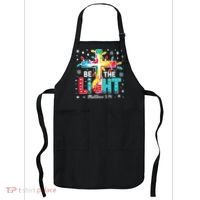 Be The Light, Christmas Lights Cross Apron thumb 0