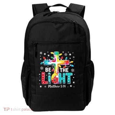 Be The Light, Christmas Lights Cross Backpack