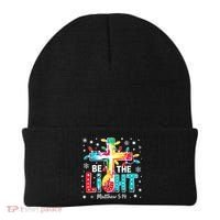 Be The Light, Christmas Lights Cross Beanie thumb 0