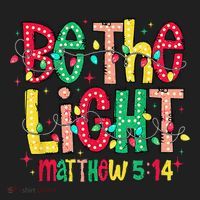 Be The Light Matthew Christian Witness Women's Sweatshirt thumb 2