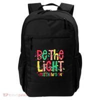 Be The Light Matthew Christian Witness Backpack thumb 0