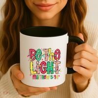 Be The Light Matthew Christian Witness Coffee Mug thumb 3