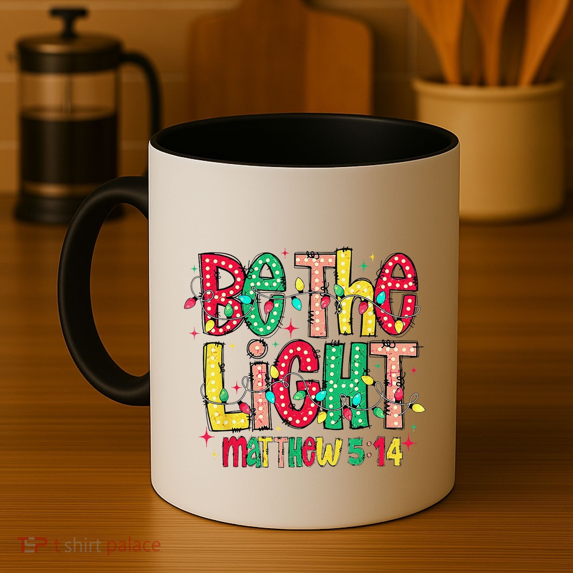 Be The Light Matthew Christian Witness Coffee Mug