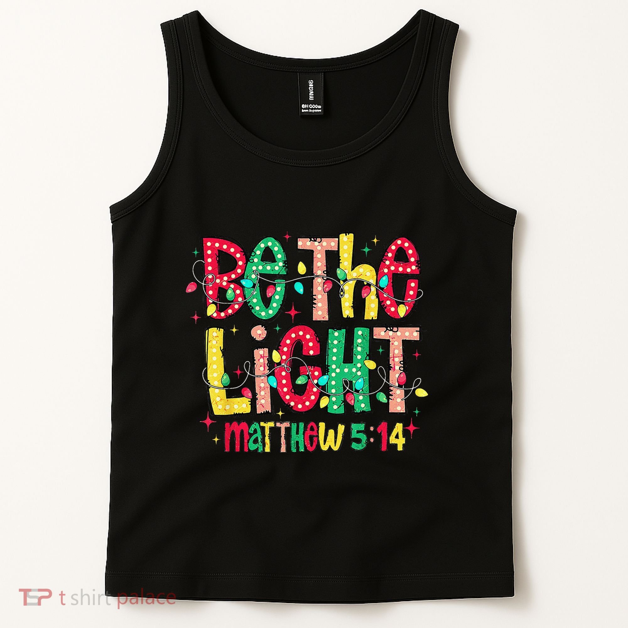 Be The Light Matthew Christian Witness Tank Top