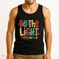 Be The Light Matthew Christian Witness Tank Top thumb 3