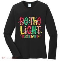 Be The Light Matthew Christian Witness Women's Long Sleeve Shirt thumb 0