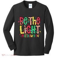 Be The Light Matthew Christian Witness Kids Long Sleeve Shirt thumb 0