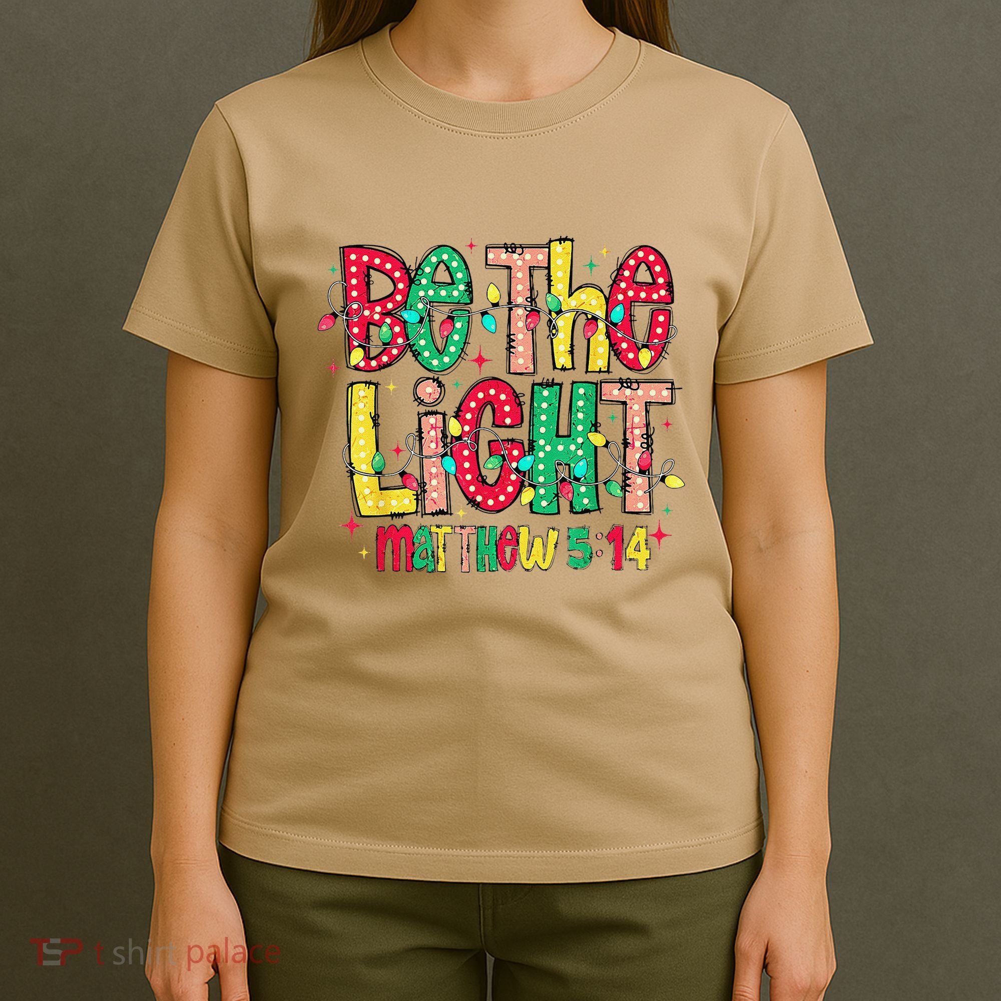 Be The Light Matthew Christian Witness T-Shirt