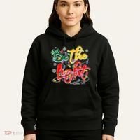 Be The Light Matthew 5 14 Jesus Christmas Lights Hoodie thumb 5