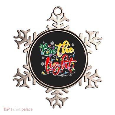 Be The Light Matthew 5 14 Jesus Christmas Lights Ornament