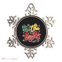 Be The Light Matthew 5 14 Jesus Christmas Lights Ornament thumb 0