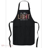 Be The Light Faith Jesus Christian Boho Leopard Cheetah Apron thumb 0
