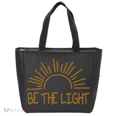 Be The Light Positive Tote Bag