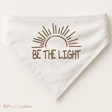 Be The Light Positive USA-Made Doggie Bandana