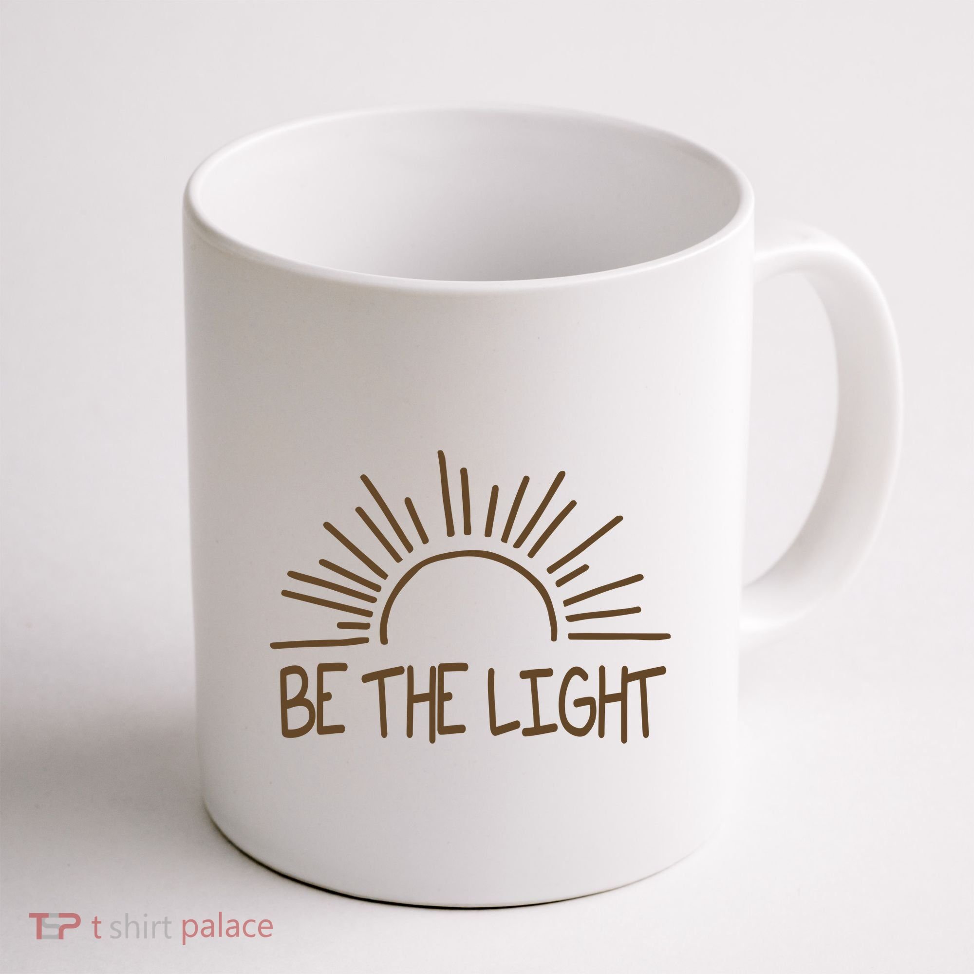 Be The Light Positive Coffee Mug