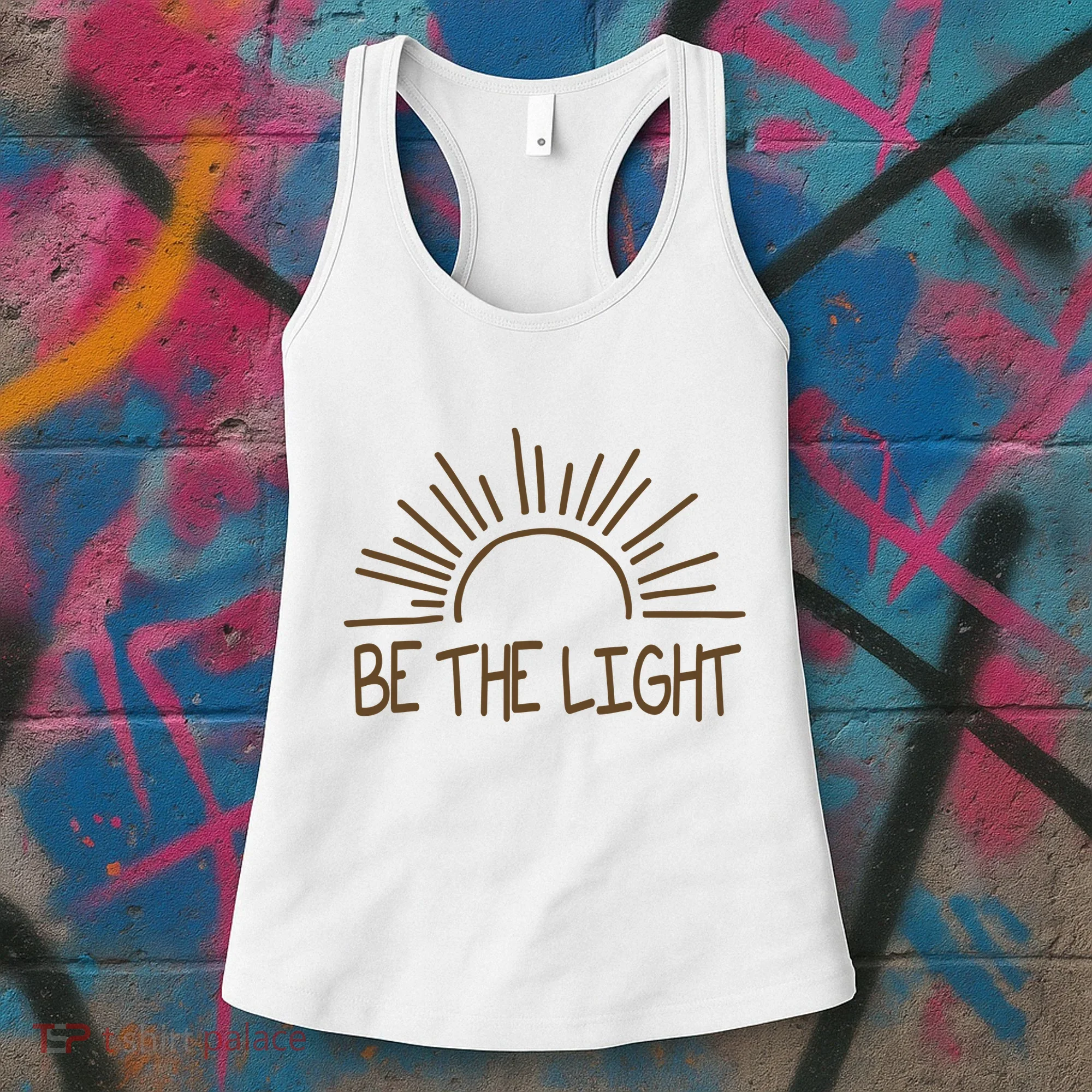 Be The Light Positive Women's Tank Top