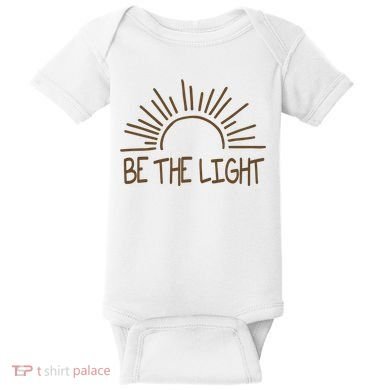 Be The Light Positive Baby Bodysuit