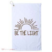 Be The Light Positive Golf Towel thumb 0