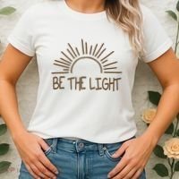 Be The Light Positive Women's T-Shirt thumb 2