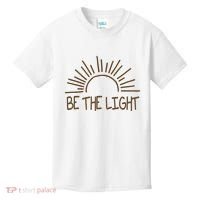 Be The Light Positive Kids T-Shirt thumb 0