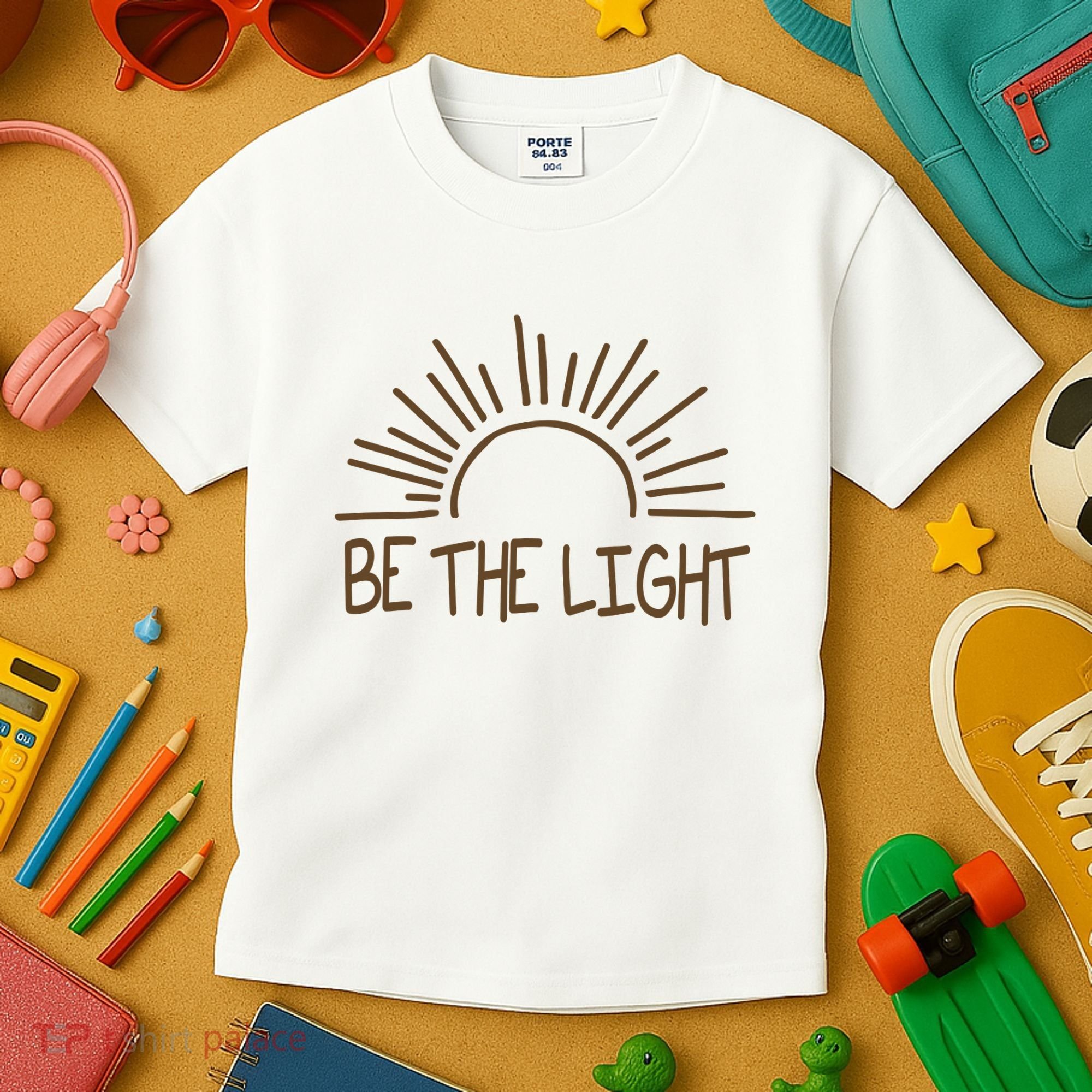 Be The Light Positive Kids T-Shirt