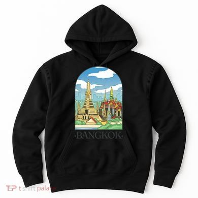 Bangkok Thailand Landscape Hoodie