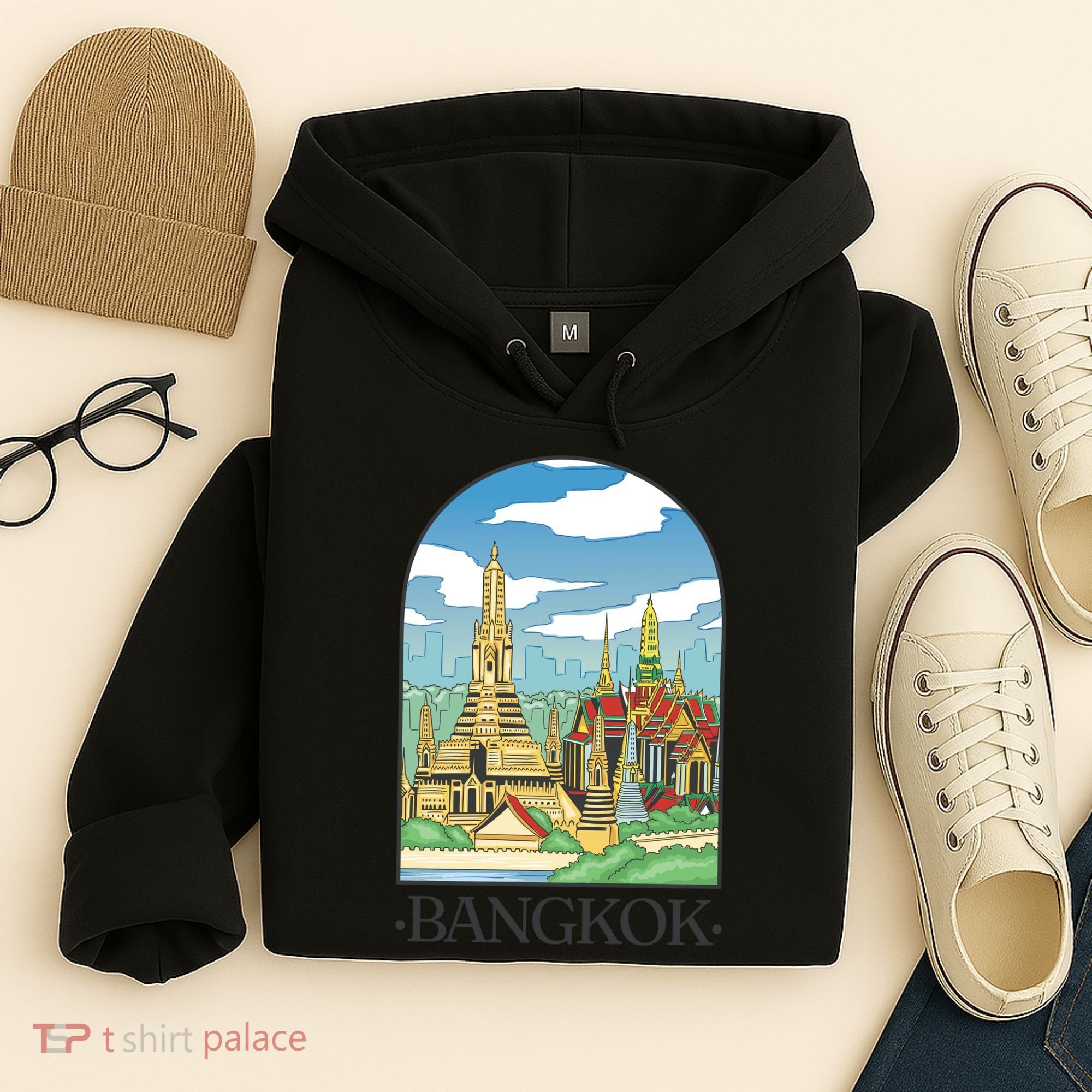 Bangkok Thailand Landscape Hoodie