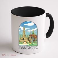 Bangkok Thailand Landscape Coffee Mug thumb 1