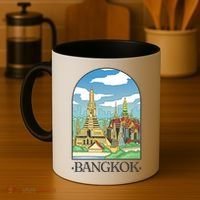 Bangkok Thailand Landscape Coffee Mug thumb 4
