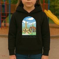 Bangkok Thailand Landscape Kids Hoodie thumb 3