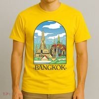 Bangkok Thailand Landscape T-Shirt thumb 3