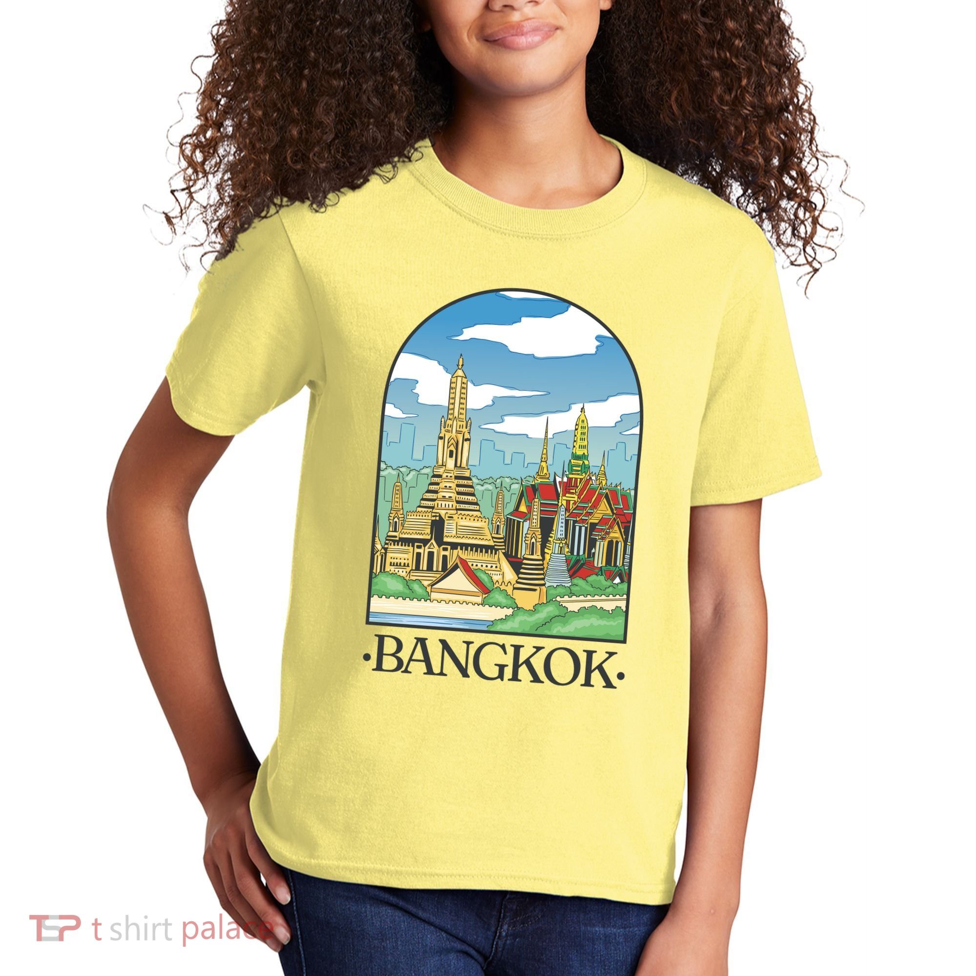 Bangkok Thailand Landscape Kids T-Shirt