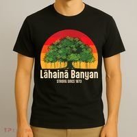 Banyan Tree Lahaina Maui Hawaii T-Shirt thumb 3